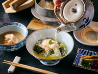 天然真鯛の鯛茶漬け