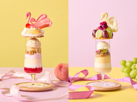 [Special Set Plan]Afternoon Parfait Set: Delights of Peach & Grape