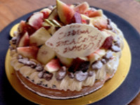 【季節限定】クリームチーズといちじくのタルト（5号）