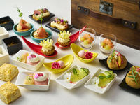 Peach & Melon Afternoon Tea Set with French fries (6/16～9/28) 