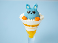 【HP限定｜平日のご予約はこちら】小田急のマスコットキャラクター【もころんパフェ】［ドリンクセット］（7/1～9/30）