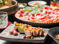 3大ジビエ！天然キジ肉料理1品×月輪熊1品×最上肉ロースぼたん鍋の食べ比べコース