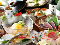 ねぼけ会席（2時間飲み放題付き）