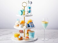 ◎7/31～9/9◎【Weekdays】Afternoon Tea "Elegance Blue Eté"★Add 2 Teddy Bears Option
