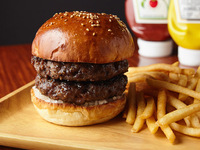 【Halal Kuroge Wagyu Beef】Double burger