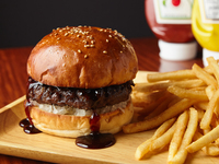 【Kuroge Wagyu Beef】Teriyaki hamburger