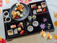 【9~11月】秋の京アフタヌーンティーセット「栗と紅葉狩り」＋グラススパークリングワイン