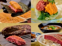 保證包廂 — 「極」 西麻布けんしろう10週年紀念特別套餐：為慶祝創業10週年，我們特別準備了可說是西麻布けんしろう集大成的奢華特別套餐。