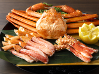 レトログルメフェア期間限定＊「蟹3種の食べ比べプレート」＊　8/1～9/30　