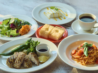 ■ランチコース■ゆったりランチ会に最適♪カフェ付＋パスタが選べる充実な全4品