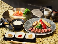 【 忘年会 | フリードリンク付き 】  × 九州産A3 黒毛和牛 ランチ　15450 → 12000