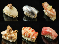 [2nd Anniversary Course] 19 dishes of Hokkaido Rishiri sea urchin and seasonal ingredients (11 nigiri sushi/7 side dishes/soup) {Available from July 24th (Thu) to July 29th (Tue)}