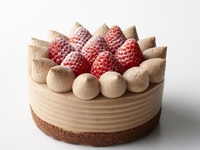 【テイクアウト】チョコレートストロベリーショートケーキ(15cm)