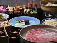 すき煮牛コース