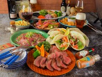 【食欲の秋限定】旬を満喫☆旨味抜群の戻りカツオにボリューム満点の大麦牛ステーキプラン飲放付