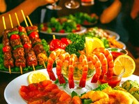 [Summer-only special offer!] All-you-can-drink two types of craft beer! Hearty BBQ skewers and luxurious seafood plan with all-you-can-drink
