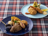 【神戸洋食】洋食ランチ(ハンバーグまたはコロッケ) 