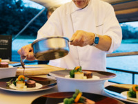 《５名様価格》シェフが乗船する＿高級貸切観覧船＿花篝／藍山