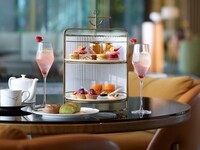 [Weekdays/Counter seats] Afternoon Tea with Complimentary Sparkling Wine with Kamakura Beniya & Pierre Hermé Paris