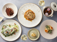 【No.1】 Ginza Gastronomic Lunch! Luxury Selection Course - 5 courses+ Champagne toast