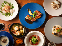 【No.1】 Ginza Gastronomic Lunch! Luxury Selection Course - 5 courses+ Champagne toast