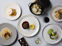 Weekend Luxury Lunch! 6 dishes including rare Japanese Black Beef
