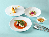 [July and August] Half-course lunch - Elve fish -