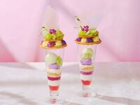 【平日：マスカットパフェ付】シャインマスカットと栗の食べ比べアフタヌーンティーwithハーマンテディ～マリアージュフレール2ドリンク付～