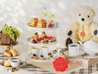 【土日祝】シャインマスカットと栗の食べ比べアフタヌーンティーwithハーマンテディ～マリアージュフレール2ドリンク付～