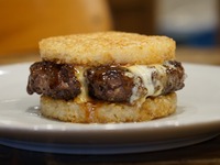 [Limited Edition] 100% Matsusaka Beef Teriyaki Rice Burger