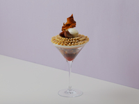 【[Septemper 20-November30] Dessert Set】 Cassis Mont-Blanc Parfait + Coffee or Tea