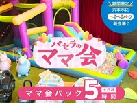 Moms' Meet-Up Pack 5 hours | Includes use of the kids' space! (Saturdays, Sundays, and holidays)