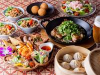 【スタンダード】アジアンエスニックコース ※料理のみ