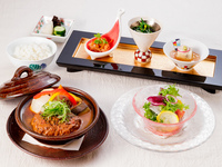 神戸牛和風煮込みハンバーグ膳