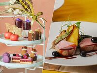 平日【ポークランチ付】秋の味覚アフタヌーンティー（マリアージュフレールティー1杯付）