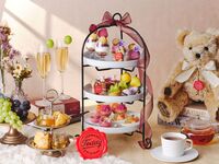 2時間カフェフリー★スパークリングワイン付き★【土日祝】ハーマンテディの芋＆シャインマスカットのアフタヌーンティー