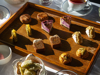 【秋アフタヌーンティー】カフェお代わり自由！スイーツ6種　（9月～11月限定）