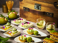 Matcha Afternoon Tea Set with a Glass of Champagne (9/29～11/30)