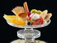 WEB予約限定「プリン・ア・ラ・モード」（コーヒー又は紅茶又はハーブティー付き）