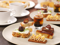 秋色マロンのアフタヌーンティー