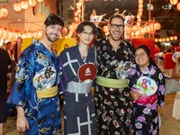 [Available only on August 16th] Experience a summer festival in a yukata [26,500 yen yukata purchase + food stall course]