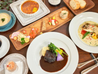 ＊9/1以降のご予約はこちら＊【ディナー】季節のプリフィックスディナーAコース