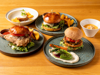 【KOSA Burger Dinner】スープ・デザートのついた全3品