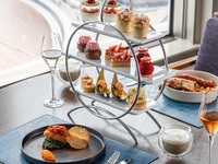 <TIME SALE> Skyview Lunch Afternoon Tea - Choice of Main Dish -  with Glass of champagne