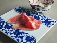 [Kagayaki] 11 items including aged wagyu beef special cuts, tongue salt comparison, prime loin, etc. + champagne
