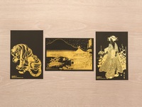 [Art Festival 2025]HORIKIN Gold Leaf Application Experience: Postcard-sized Card(Advance Ticket) [Limited to September 28, 2025]