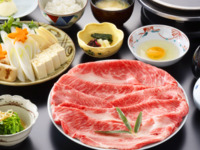 ■■■お昼のすき焼定食■■■