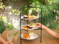 【Shine Muscat Afternoon Tea】+ Cafe Free& Autumn Drink