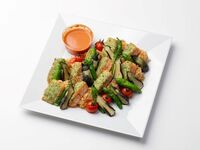 【PP-26】サーモンの香草パン粉焼き トマトクリームソース