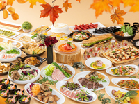 【平日限定】約50種のビュッフェ＆ソフトドリンク飲み放題（時間無制限）